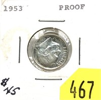 1953 Proof dime