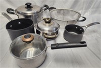 Cookware, Pots with lids and strainer