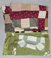 2 Patchwork Quilt Tops