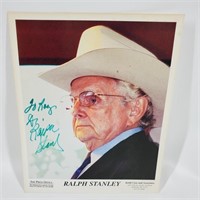 Autographed Photo - Ralph Stanley