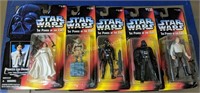 5 Star Wars Power Of The Force Action Figures