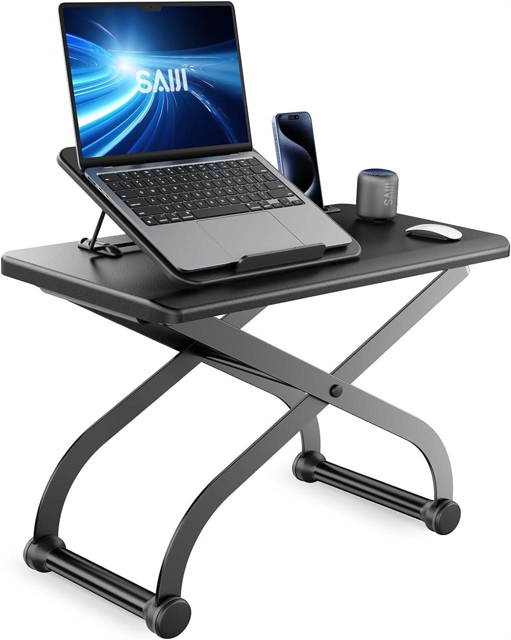 23 SAIJI Standing Desk Converter - Adjustable