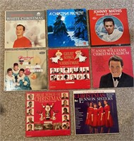 8 Vintage Christmas Vinyl Records