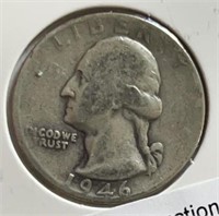 1946 Washington Quarter Silver