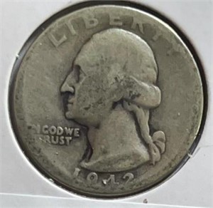 1942 Washington Quarter Silver