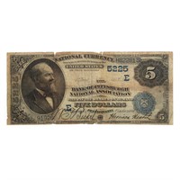 [US] $5 National Currency Series of 1882 Date Back