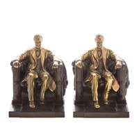 Philadelphia Mfg. Co. Lincoln bookends