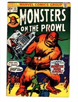 MARVEL COMICS MONSTERS ON THE PROWL #22 BRONZE AGE