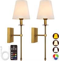 $90  YESIE Battery Wall Sconces  6-Inch