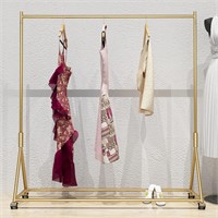 Gold Clothing Rack