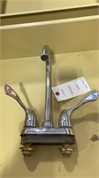 Stainless steel sink faucet 11" tall