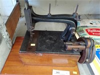Early Hand Crank Sewing Machine