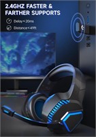 Captain 100 Wireless Gaming Headsets  ENC Mic