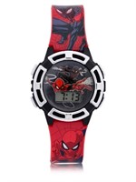C9093  Marvel Spider-Man Kids LCD Watch, Flashing