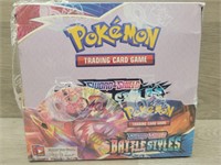 36 Sealed Pokémon Battle Styles Card Packs