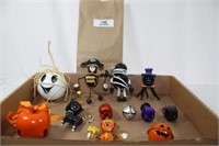 Set of 12 Halloween Bell Ornaments