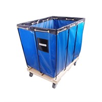 Basket Truck Blue 12 Bushel Knock Down  36x26x34