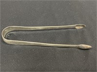 Sterling Silver sugar tongs by G. W. London