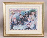 French Framed Print by Pierre-Auguste Renoir 1881
