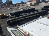 (5) 18" BLACK CULVERT PIPE MISC LENGTHS