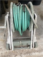 Hose on reel