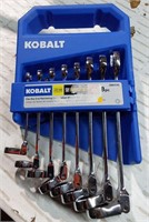 Kobalt 8pc 12pt SAE Ratchet Wrench Set