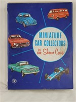 Vintage miniature car collectors 24 car showcase