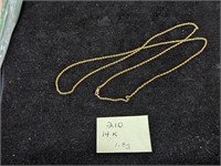 14k Gold 1.8g Necklace