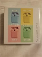 InPods 12 Green Brand New Sealed Box