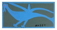 MOSE TOLLIVER Bird on Panel