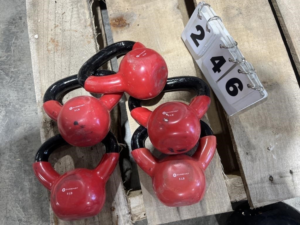 5lb Kettle Bells