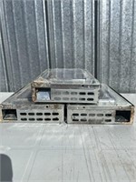 Three rodent traps. 
Good condition. 
Work