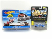 Hotwheels Sky Show Rig and Plane and Racing
