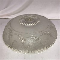 Vintage Frosted White Glass Ceiling Light Shade