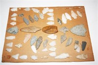 Selection of Locally Found Arrowheads