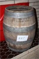 Potosi Brewing Co. Large Wooden Barrel