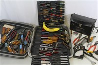 Samsonite Case FULL Hand Tools, Battery Charger+++
