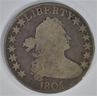1805 DRAPED BUST HALF DOLLAR