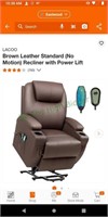 Power lift recliner