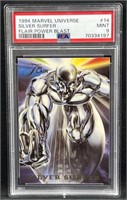 1994 Marvel Univ. Silver Surfer Power Blast PSA 9