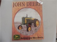 John Deere 320 Tractor Tin Sign