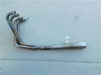 4 Cylinder Header With Muffler For Motorcycle