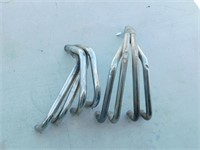 2 Chrome Headers for Motorcycles