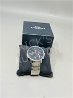Men's Coach wristwatch, quartz/ giftbox-works