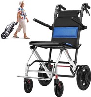Portable Folding Wheelchair for Adults