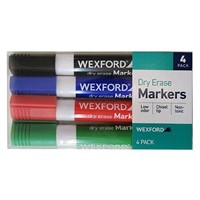 Wexford Low Odor Chisel Tip Dry Erase Markers 2 X