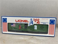 Lionel spirit of 76 Rhode Island boxcar 67613