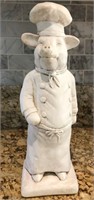 L - PIG CHEF STATUETTE 13"T (K7)