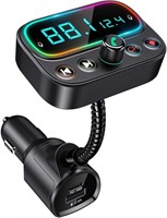 FM Transmitter for Car Bluetooth 5.0 Receiver