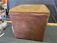 Brown ottoman